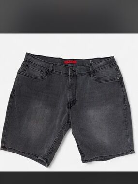 Slim Fit Black BMX Denim Men’s Shorts